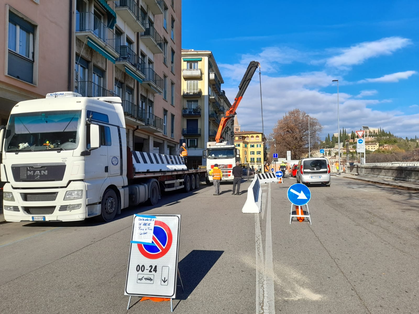 Ponte Nuovo, al via i lavori per la sicurezza statica. Ecco come cambia la viabilità