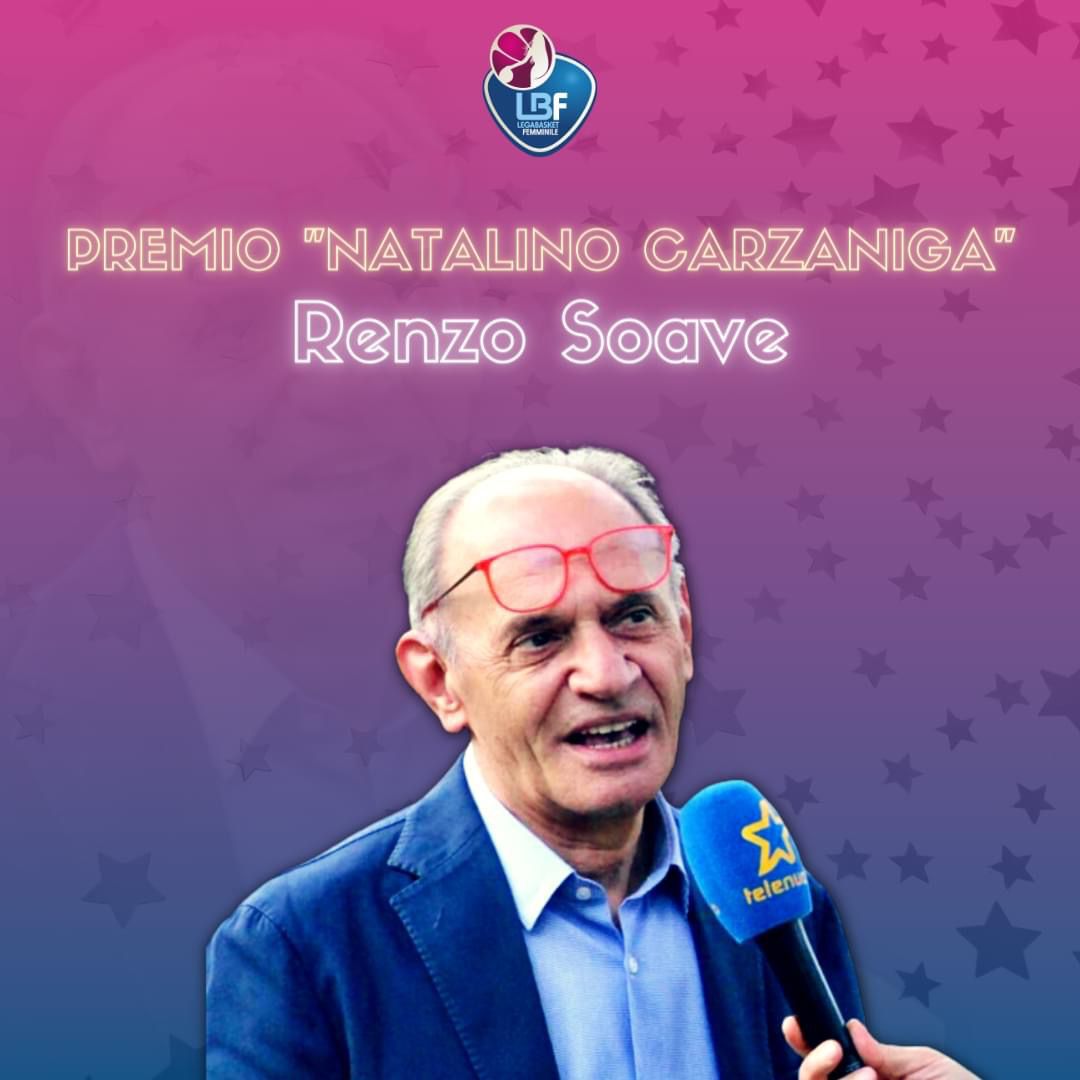 Renzo Soave miglior dirigente della Serie A2 della stagione sportiva 2021/2022