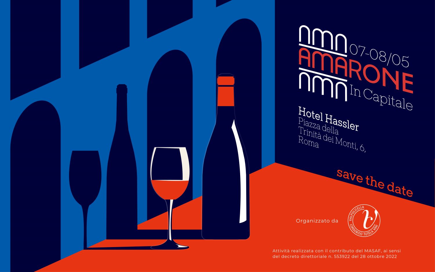 Amarone in Capitale, torna a Roma all’Hotel Hassler la grande kermesse dedicata al prestigioso rosso scaligero