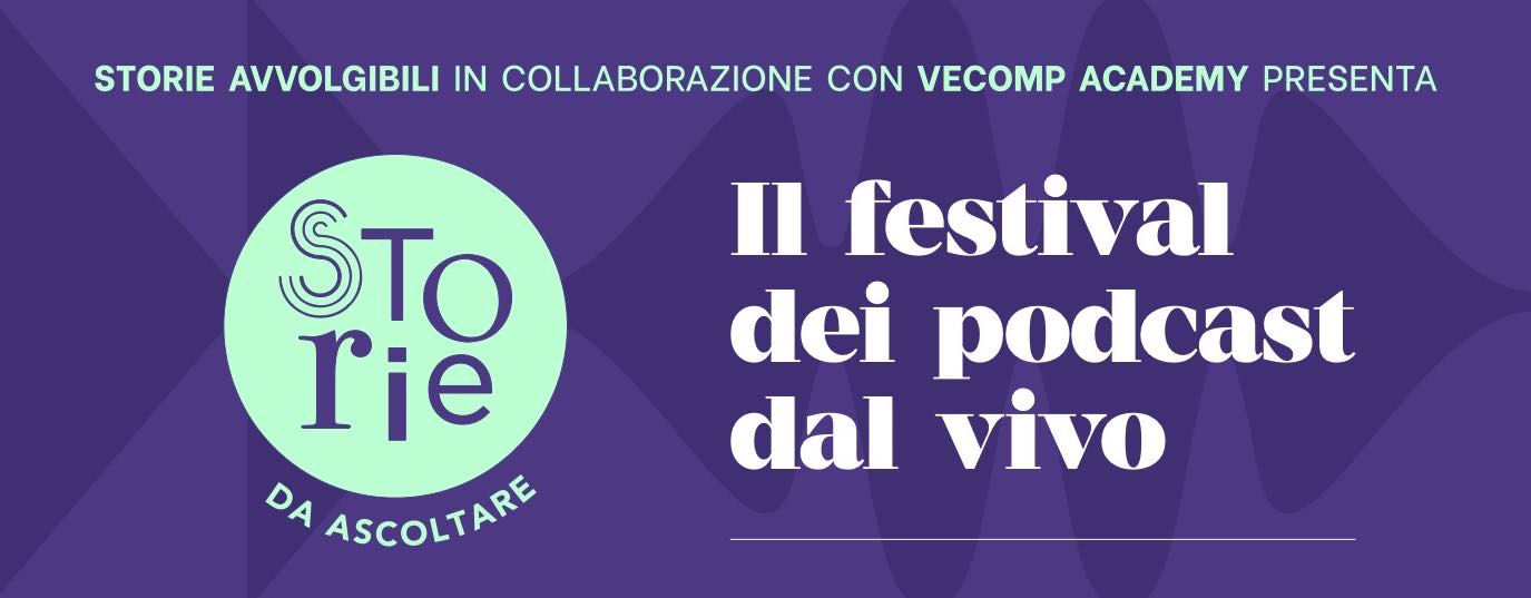 Storie da ascoltare, festival di podcast dal vivo, inizia lunedì 27 marzo con “Velocissime. Le donne della velocità”