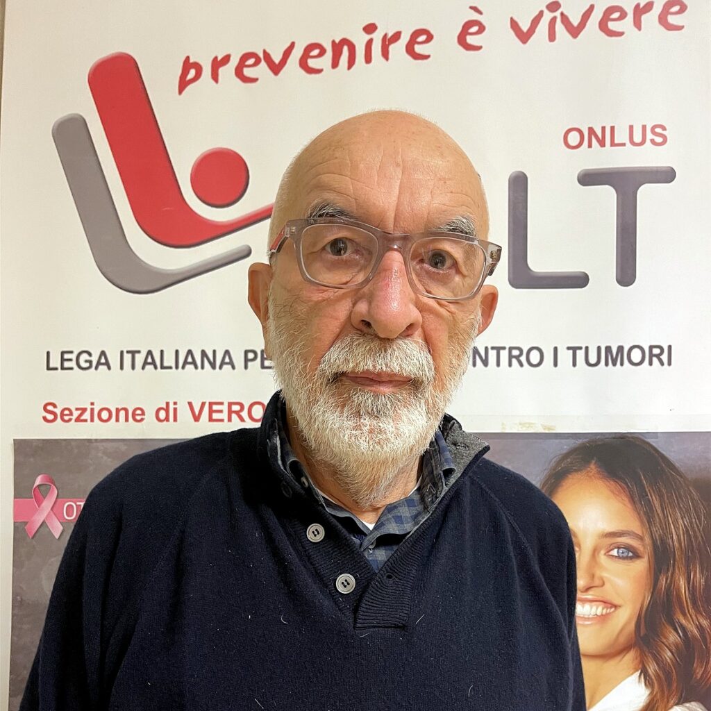 Prevenzione e lotta ai tumori, LILT Verona in assemblea. Ambulatori gratuiti per i controlli ai malati e ai familiari 1 Sante Burati LILT 4