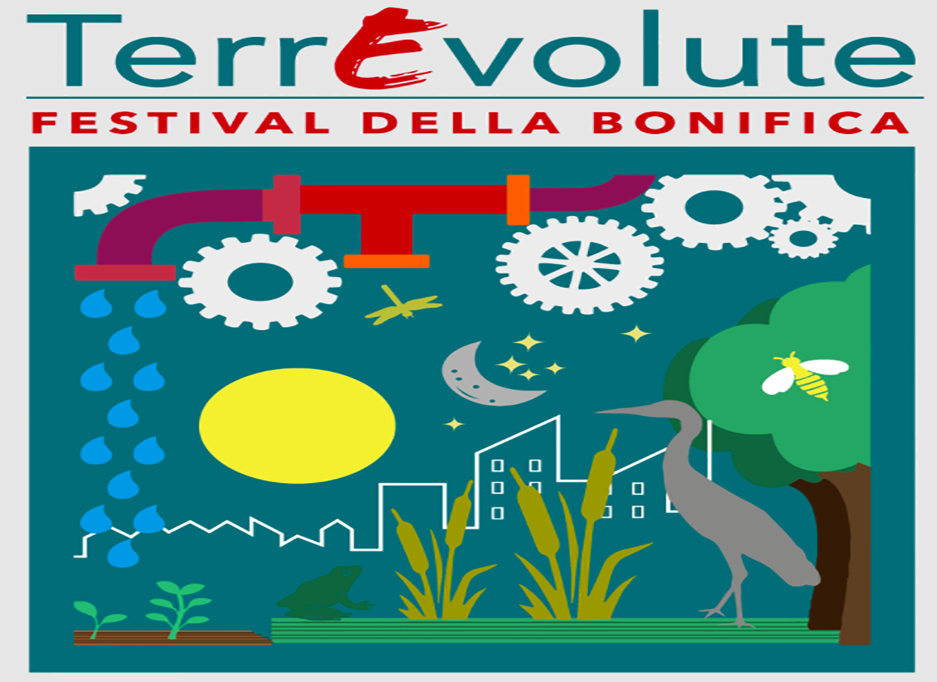 Al via TerrEvolute 100esimo Festival della Bonifica. Mercoledi’ 25 maggio sera idrovore ed impianti idraulici si coloreranno del tricolore