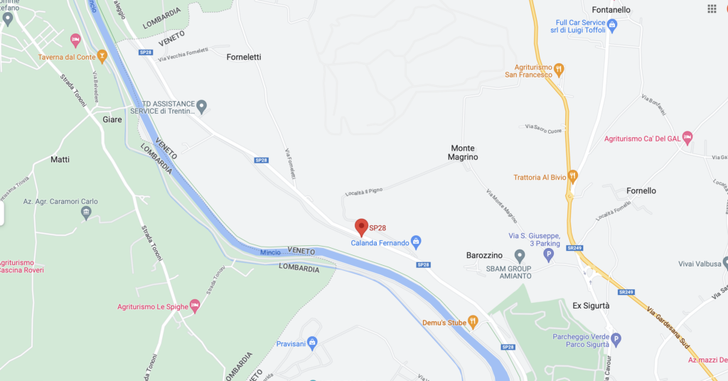 Senso unico alternato e riduzione del limite di velocità a 30 chilometri orari sulla Strada Provinciale 28 del Mincio. 1 Schermata 2023 09 01 alle 13.28.50