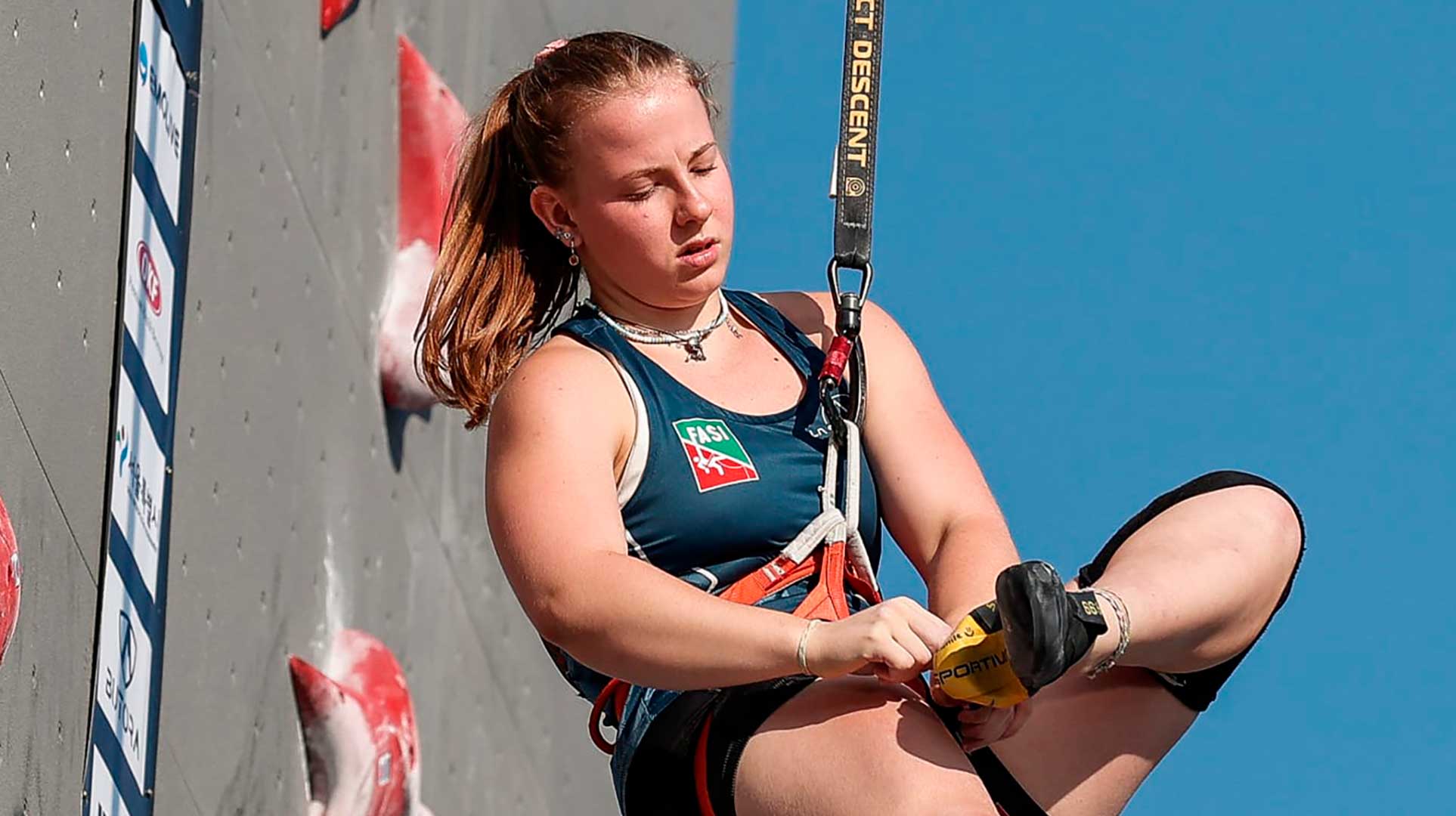 Sofia Milani protagonista ai Mondiali giovanili di arrampicata sportiva