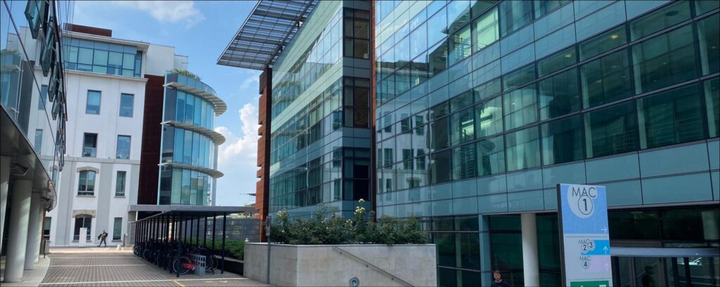 Fino al passaggio di proprietà di ieri questo moderno business park a Milano è stato la sede legale di TUA Assicurazioni