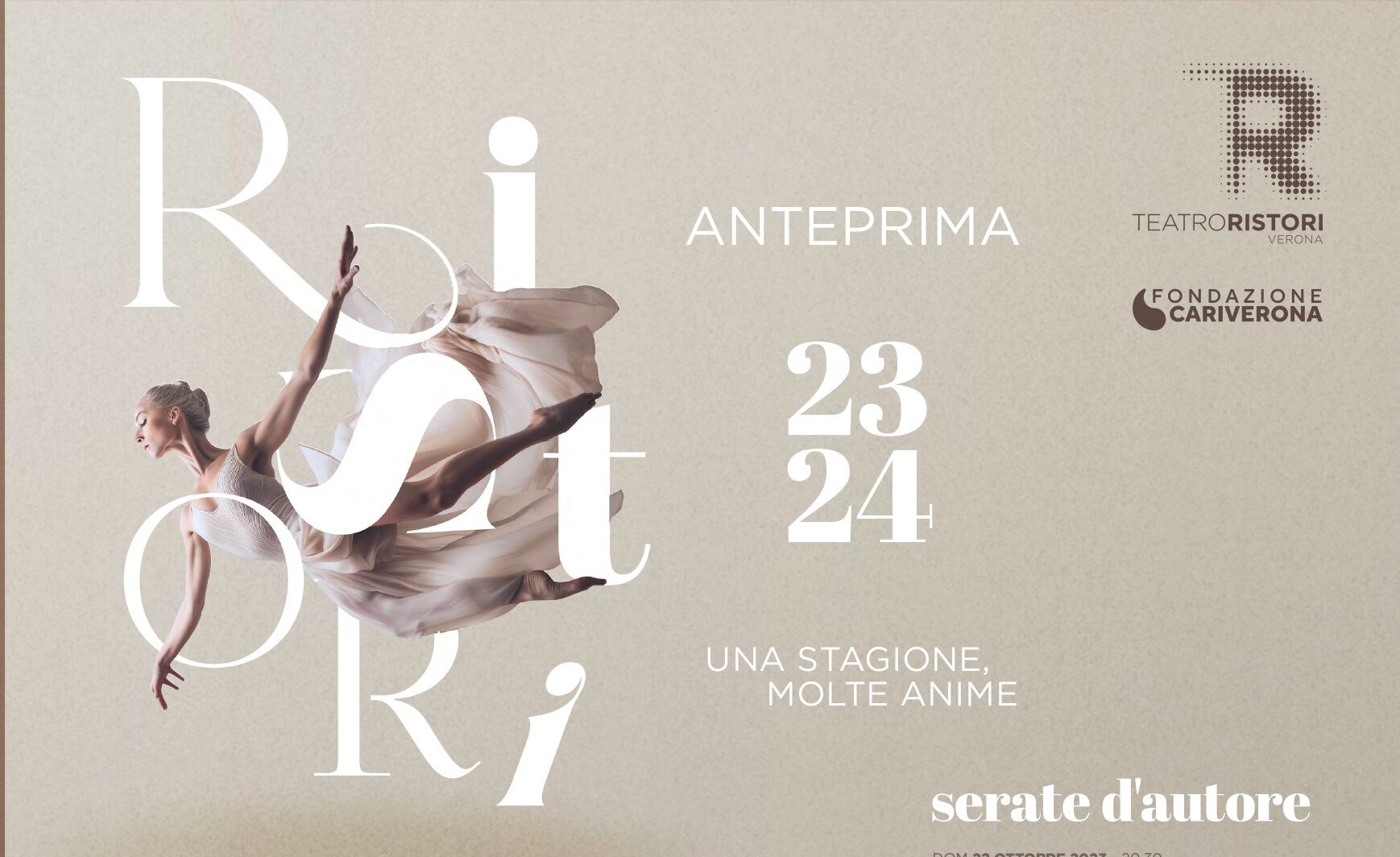 Ristori, il “teatro che osa”. Oltre 30 appuntamenti nella stagione 23-24 con prime nazionali ed eventi off in città