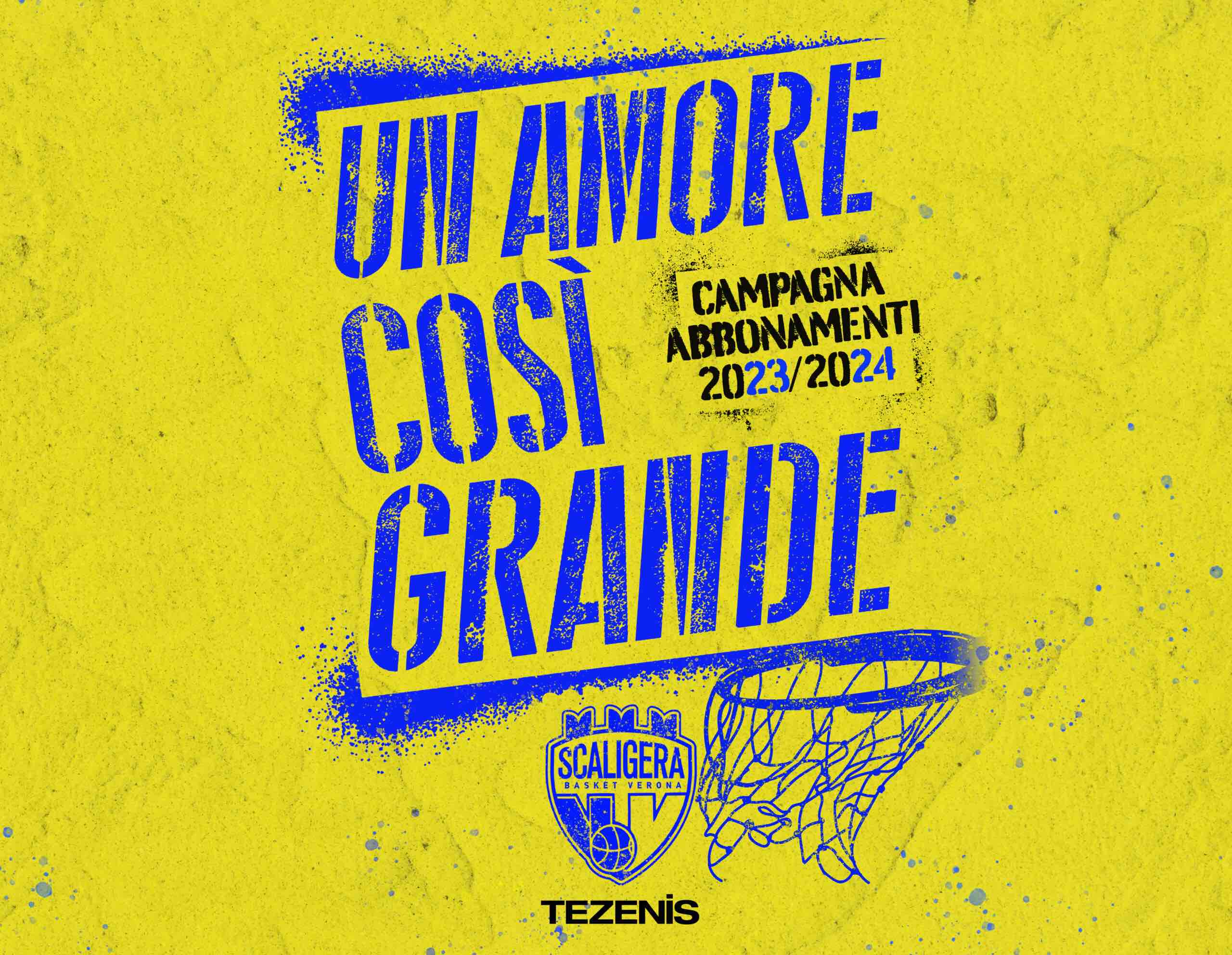 “Un amore così grande”, inizia la campagna abbonamenti 2023-2024 della Scaligera 