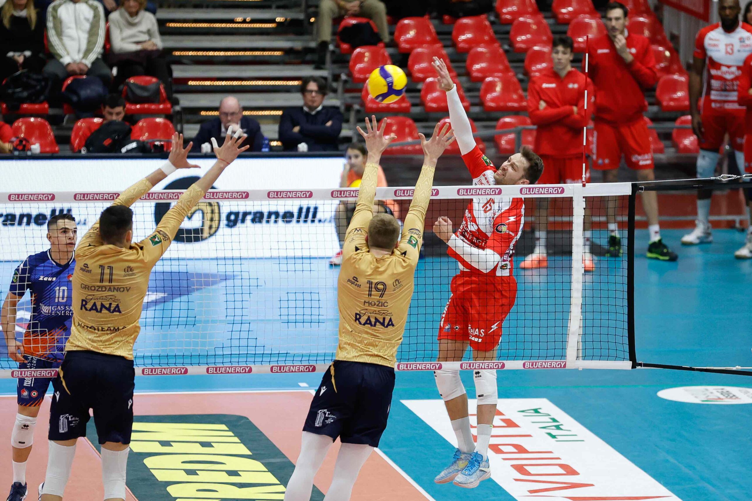 Rana Verona non sa più vincere. A Piacenza arriva la terza sconfitta consecutiva