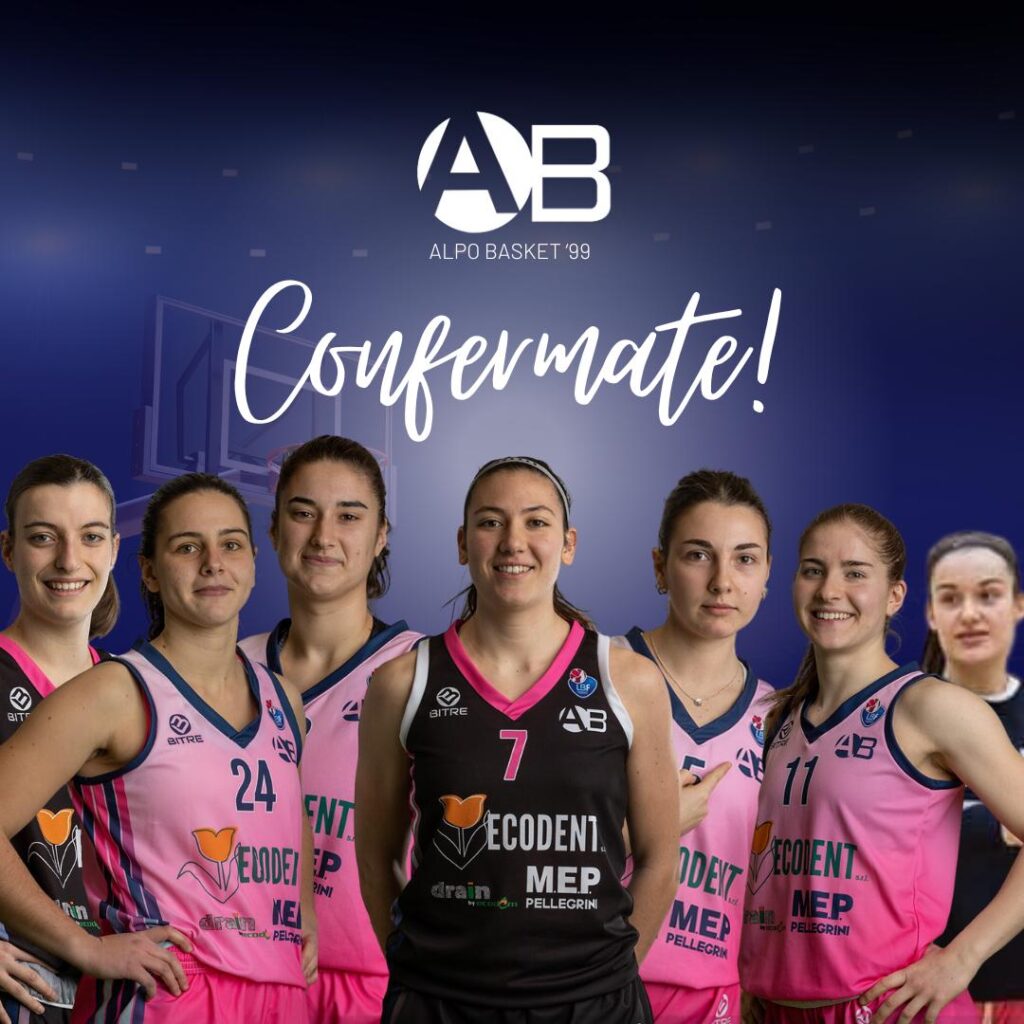 Ecodem Alpo Basket, è iniziata la stagione 2023-2024: è la decima in A2 1 alpo basket 1