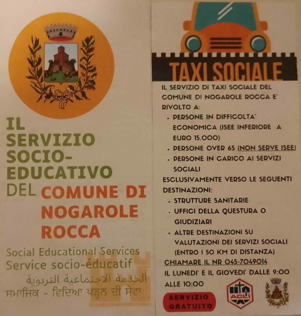 Nogarole Rocca. Distribuzione del calendario 2024 per la raccolta differenziata e vademecum per i servizi sociali 1 calendario