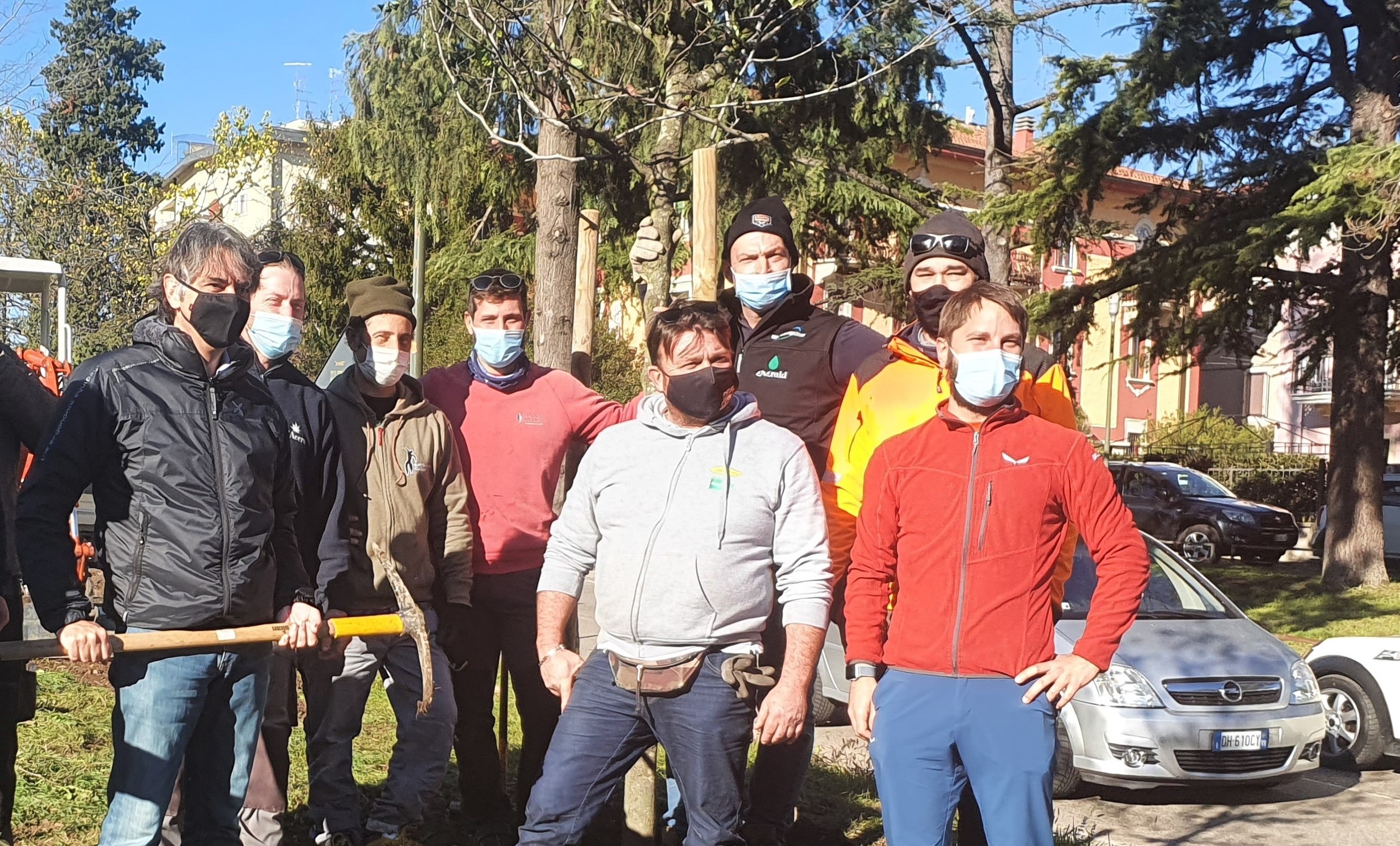 Grazie ai Florovivaisti Veneti parte da via Caroto la rinascita del verde pubblico dopo il nubifragio di agosto