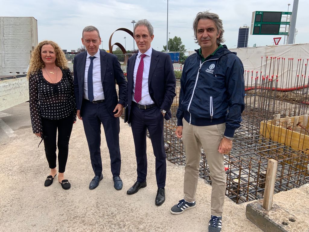 Casello di Verona Nord, partiti i lavori che rivoluzioneranno il principale snodo della A22