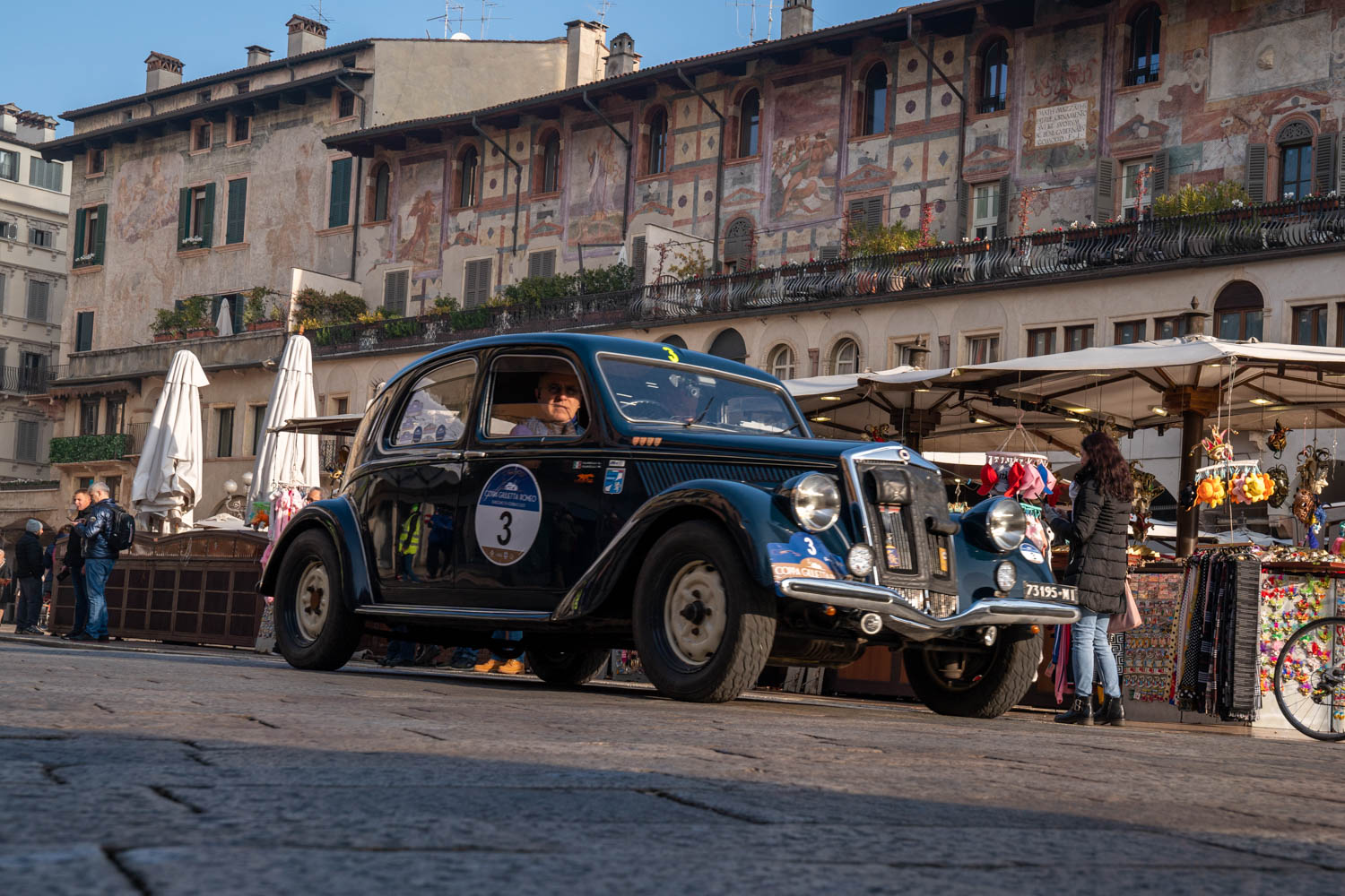 Auto storiche, la Coppa Giulietta&Romeo 2023 va alla Lancia Aprilia di Lorenzo e Mario Turelli