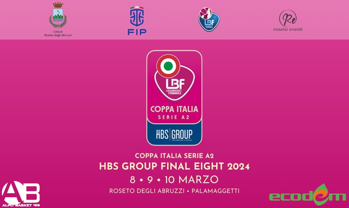 Ecodem Alpo Basket: la Coppa Italia a Roseto degli Abruzzi. Ecco il calendario