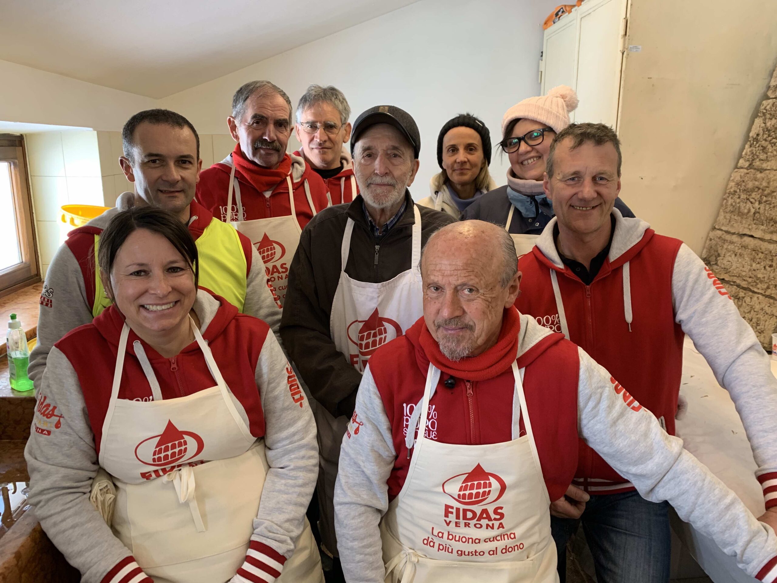 Grande successo per la "Ciaspolata in Lessinia" organizzata da Fidas Verona per promuovere il dono del sangue. 1 cucina scaled