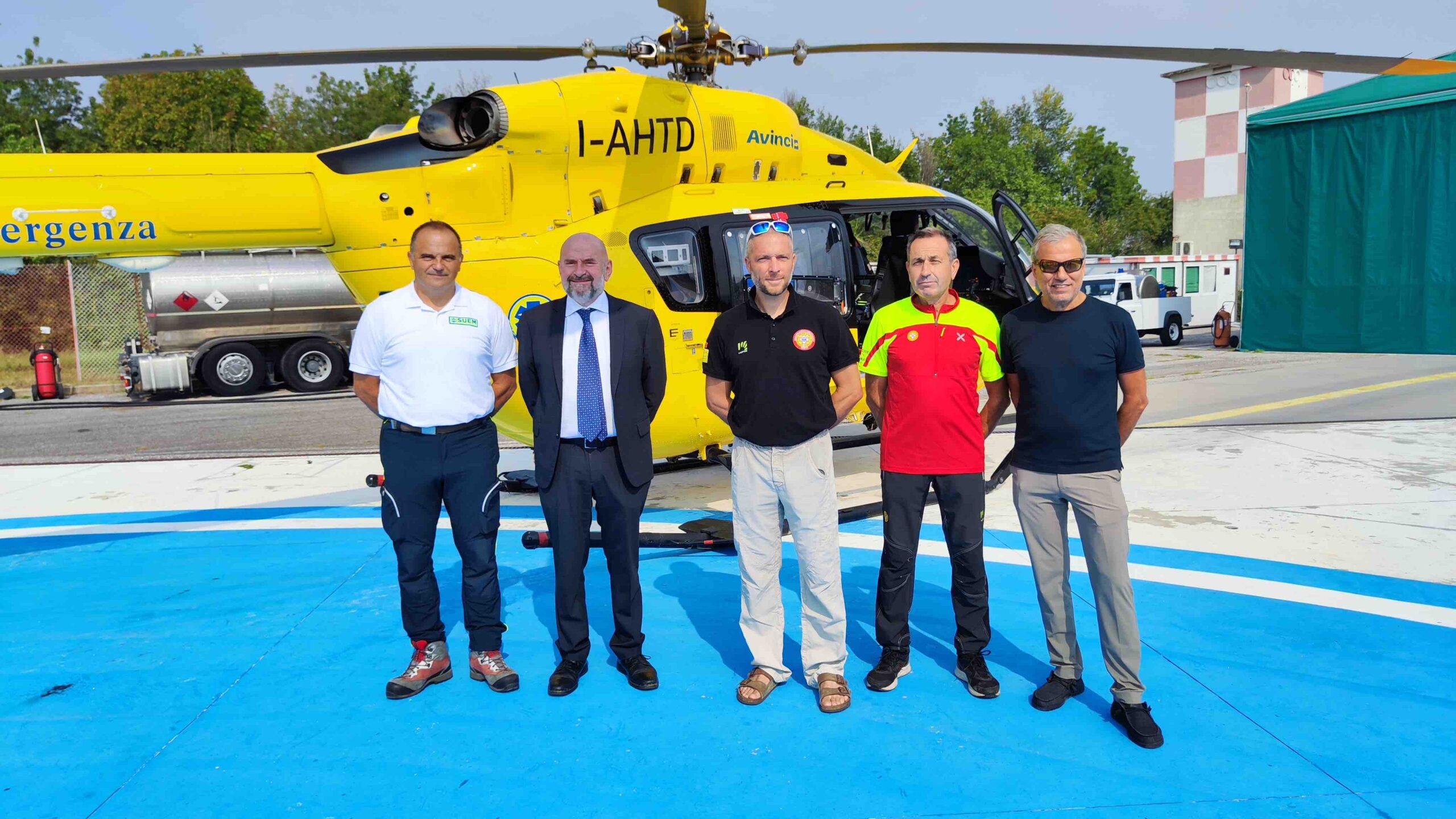 Elisuperficie Suem autorizzata da ENAC ospita il Soccorso Alpino. Aumentate del 3% le uscite