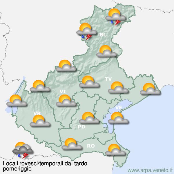 Meteo, allerta nel weekend per forti piogge e grandinate. Ecco i consigli del Comune per ridurre rischi e danni