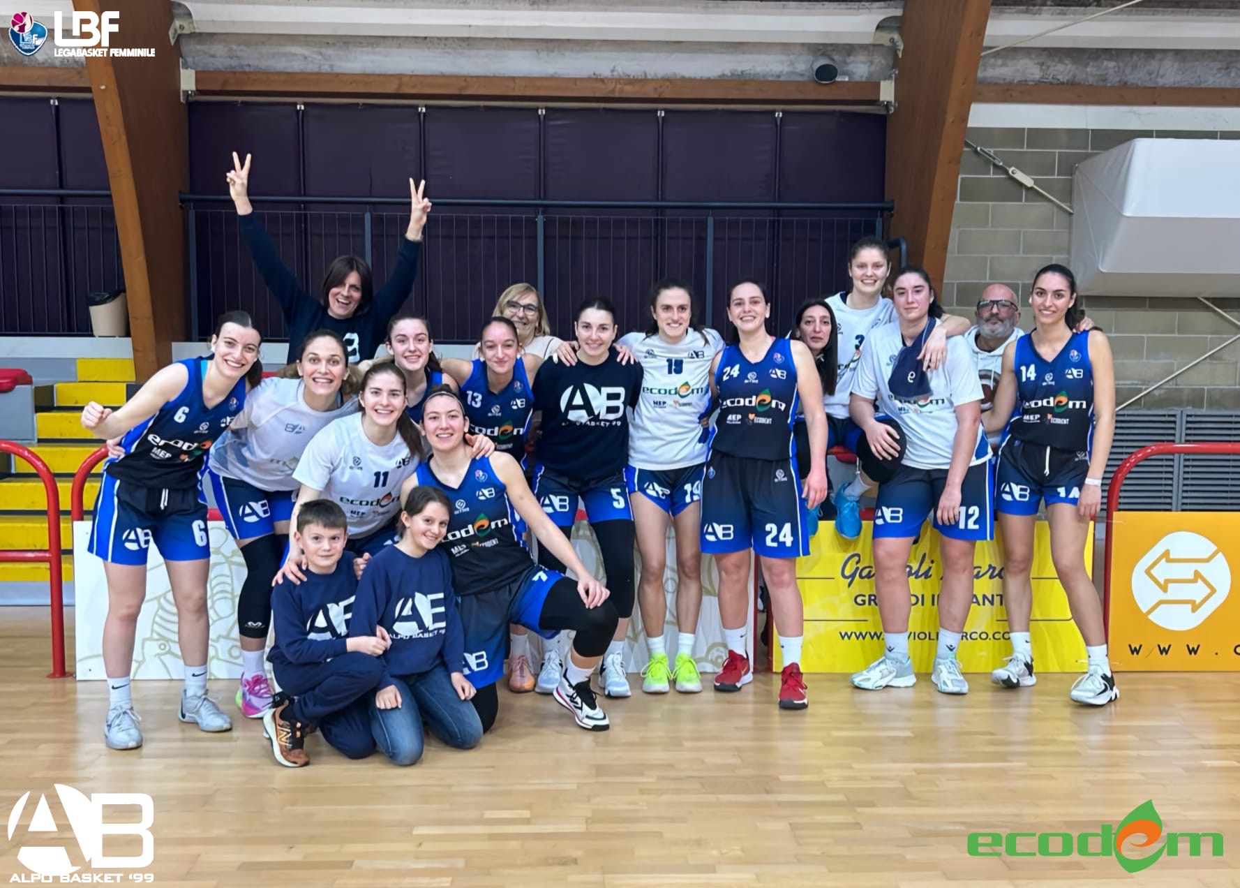 Ecodem Alpo Basket: arriva la settima in fila, espugnata Vigarano 70-83