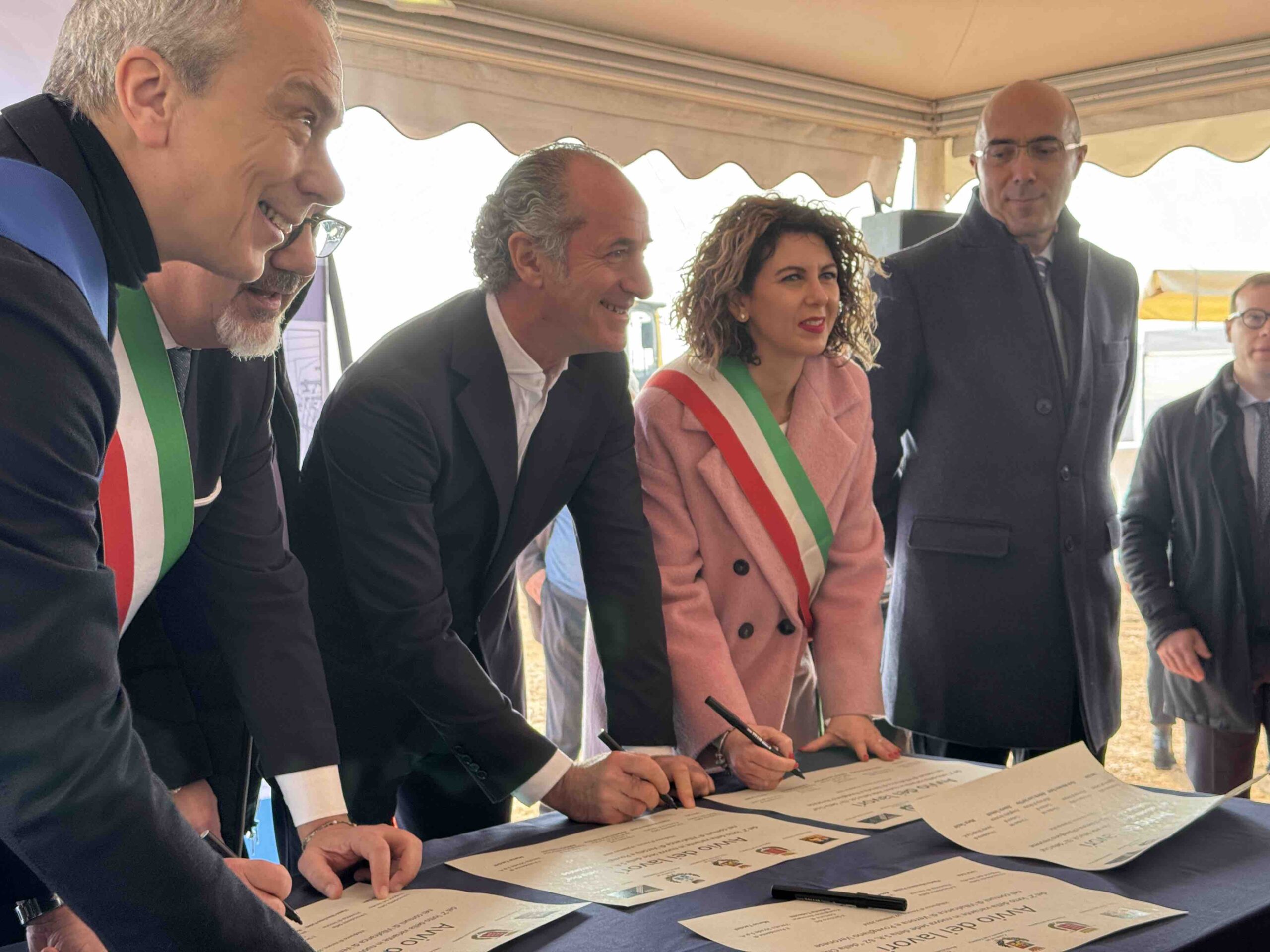 Finalmente iniziano i lavori del del 2° tratto della Grezzanella 2 grezzanella
