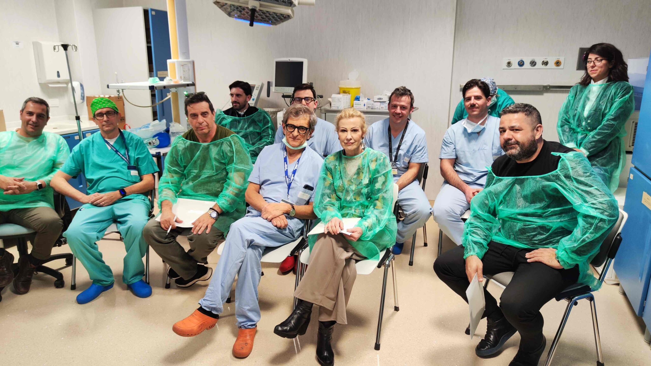 Centro Grandi ustionati. Dalla Grecia per il training sul trattamento delle lesioni senza chirurgia 