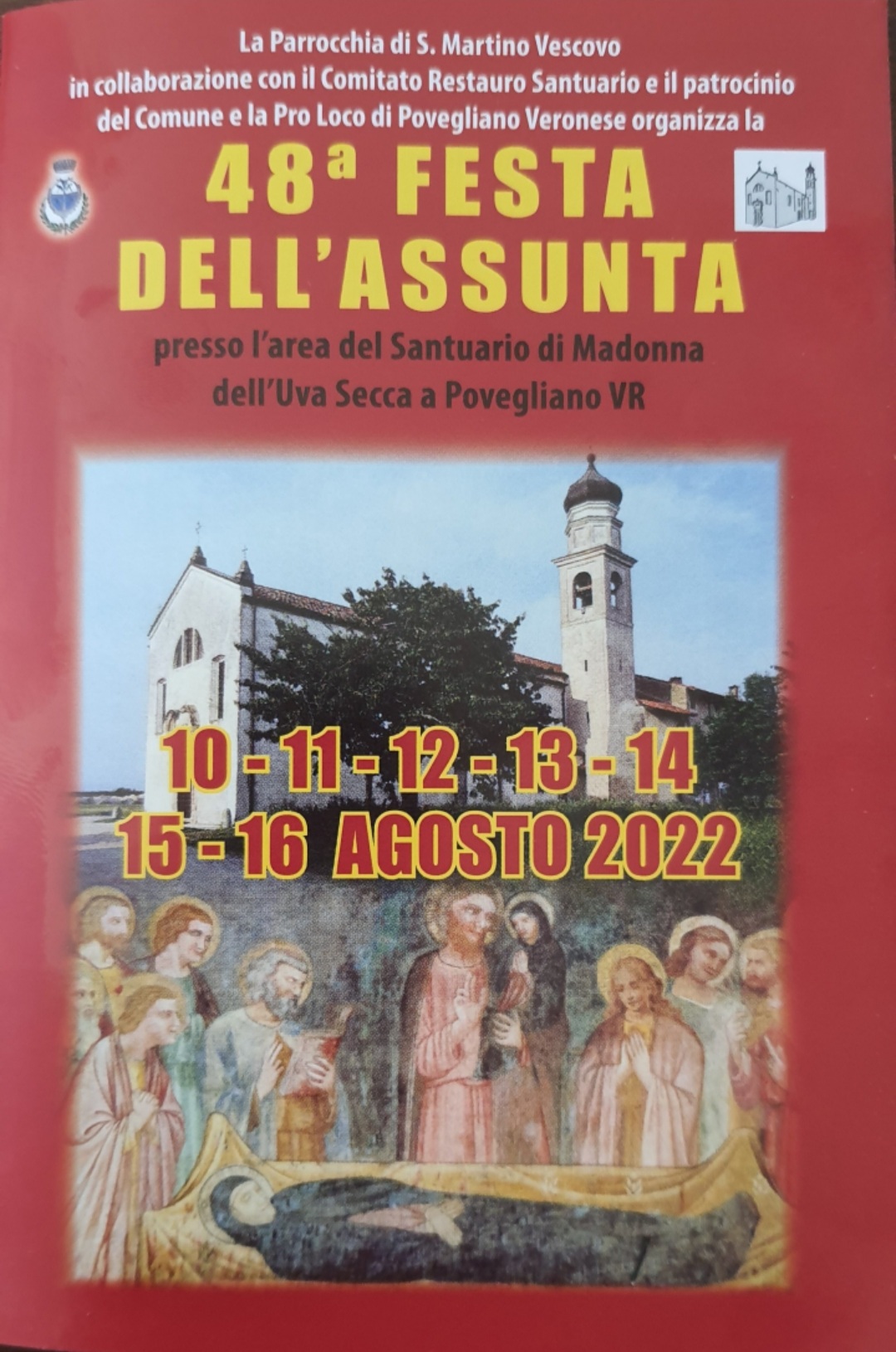 Povegliano: dal 10 al 16 agosto torna la Festa dell’Assunta