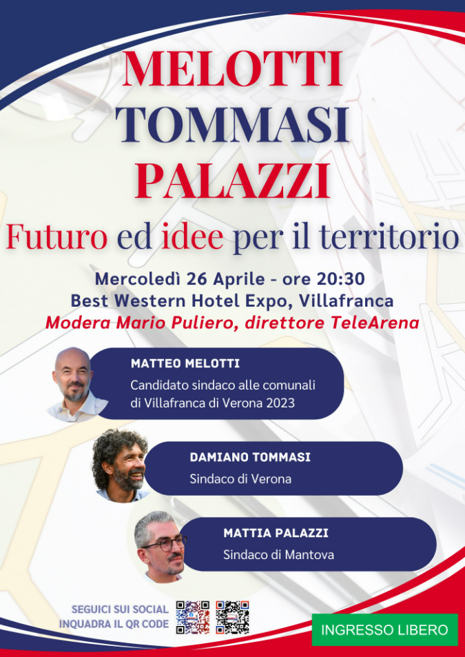 Villafranca, Foti per Dall’Oca e Tommasi per Melotti: s’accende la campagna elettorale