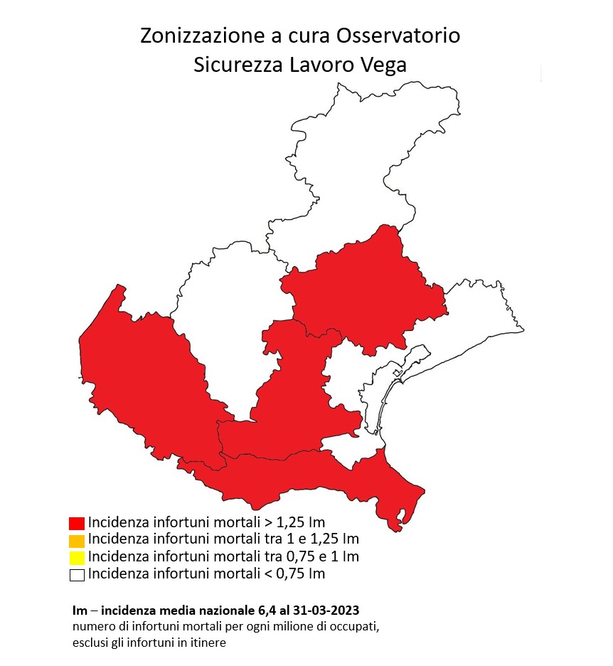 Infortuni sul lavoro, Verona resta la realtà più pericolosa del Veneto: sei i decessi da gennaio