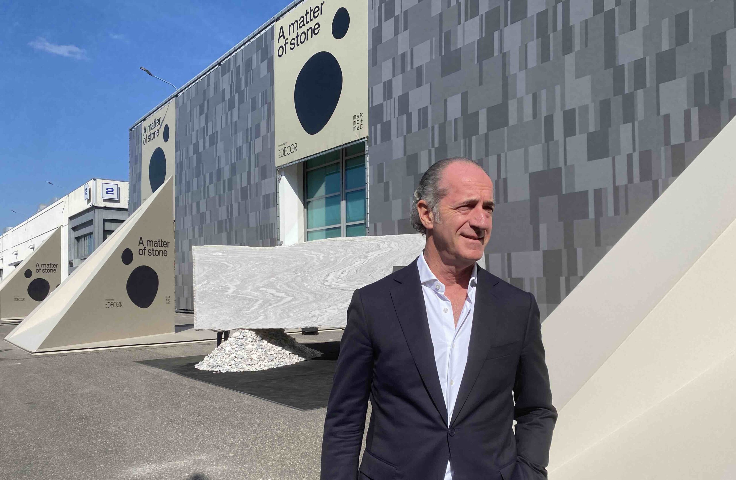 Marmomac 2023. Zaia sparge ottimismo e snocciola dati positivi per il settore lapideo e per il Veneto