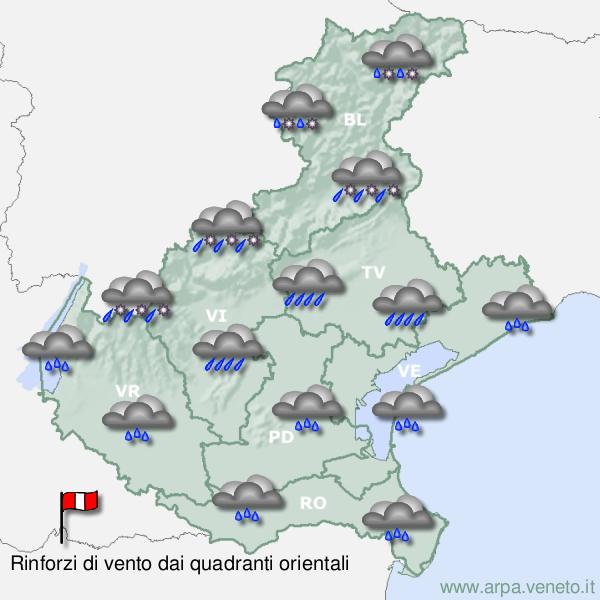 Meteo, altri due giorni di forti piogge: il Comune avvia un piano di emergenza