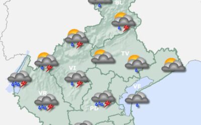 Meteo, ancora criticità per le forti piogge. Allerta sino a mercoledì sera
