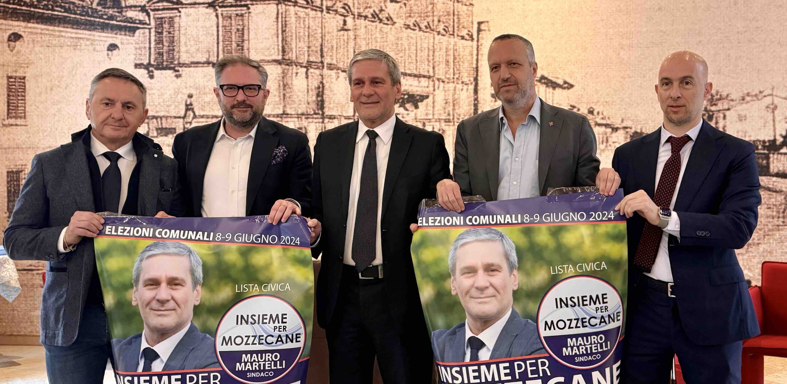Mauro Martelli si ricandida a sindaco di Mozzecane