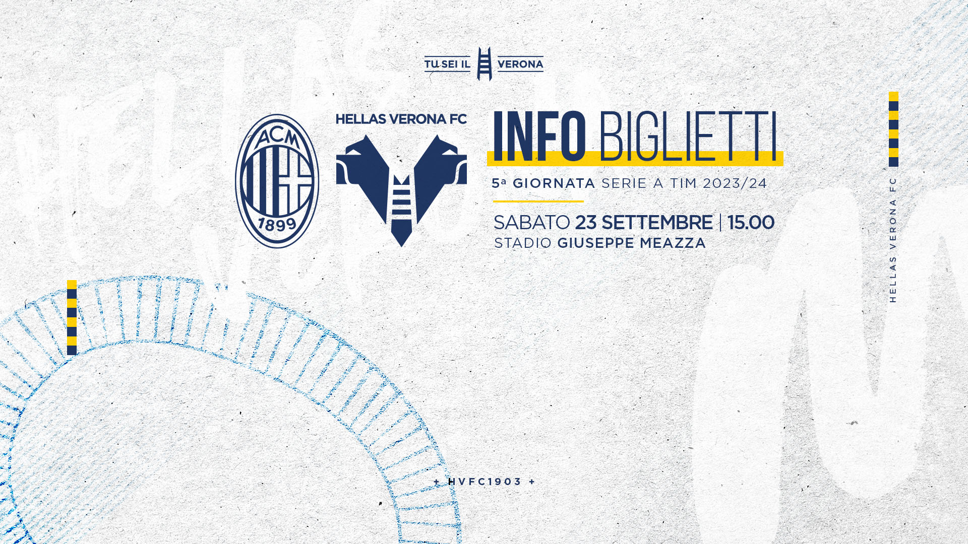 Milan Vs Hellas Verona. Tutte le info sui biglietti del settore ospiti per i tifosi gialloblù 