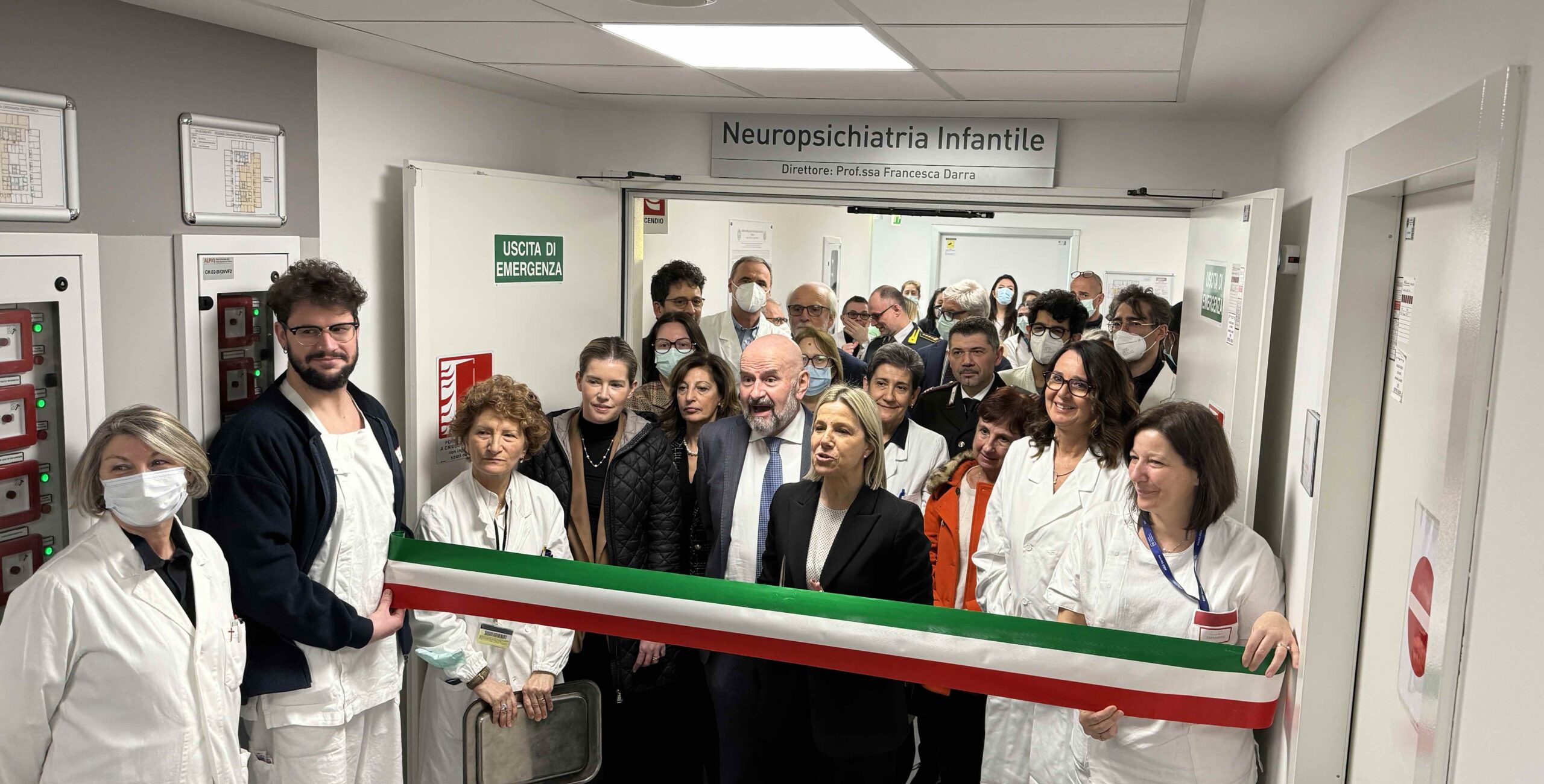 Neuropsichiatria infantile. Nuovo reparto. Più posti letto per le degenze psichiatriche in area critica