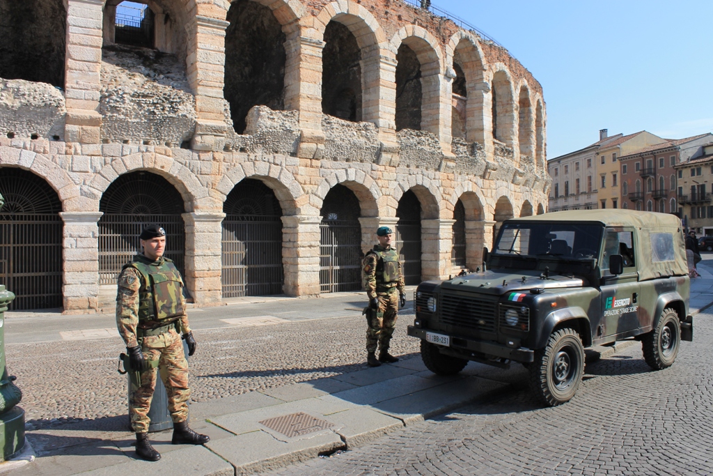 Terrorismo, Verona rafforza già da questa sera la guardia