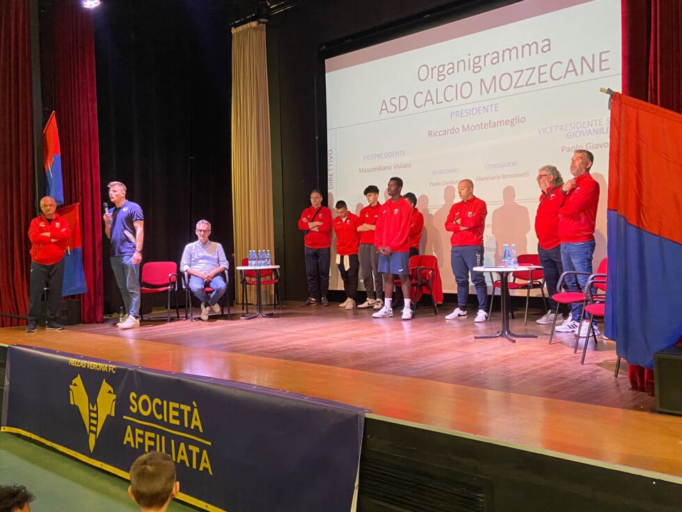 Mozzecane Calcio: presentato lo staff del settore giovanile della nuova stagione 2023/24