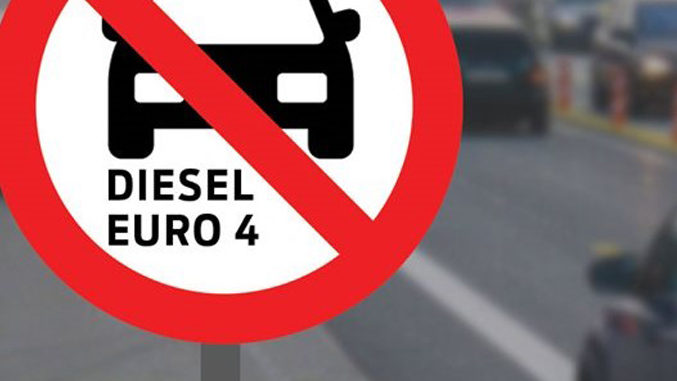 Vetture euro 4, le Regioni del nord chiedono un rinvio del blocco che scatta il prossimo 11 gennaio
