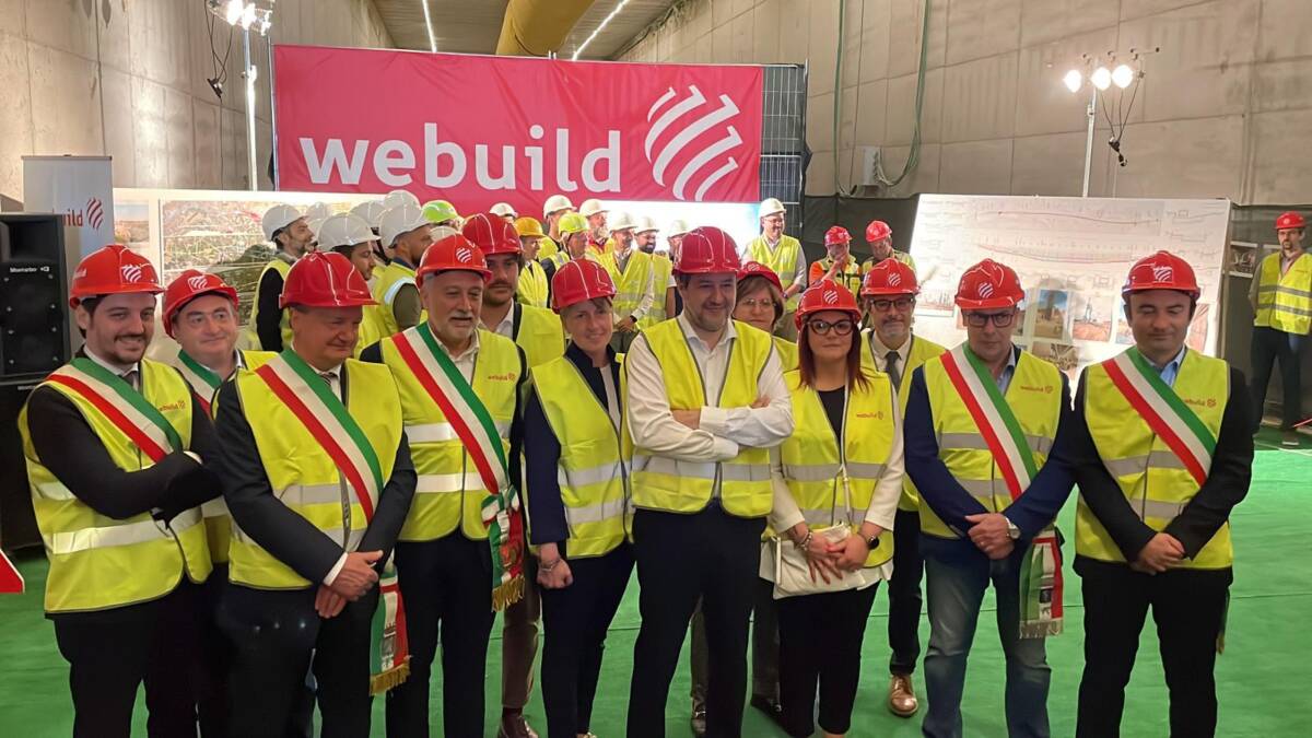 Salvini ispeziona il cantiere Tav a San Martino