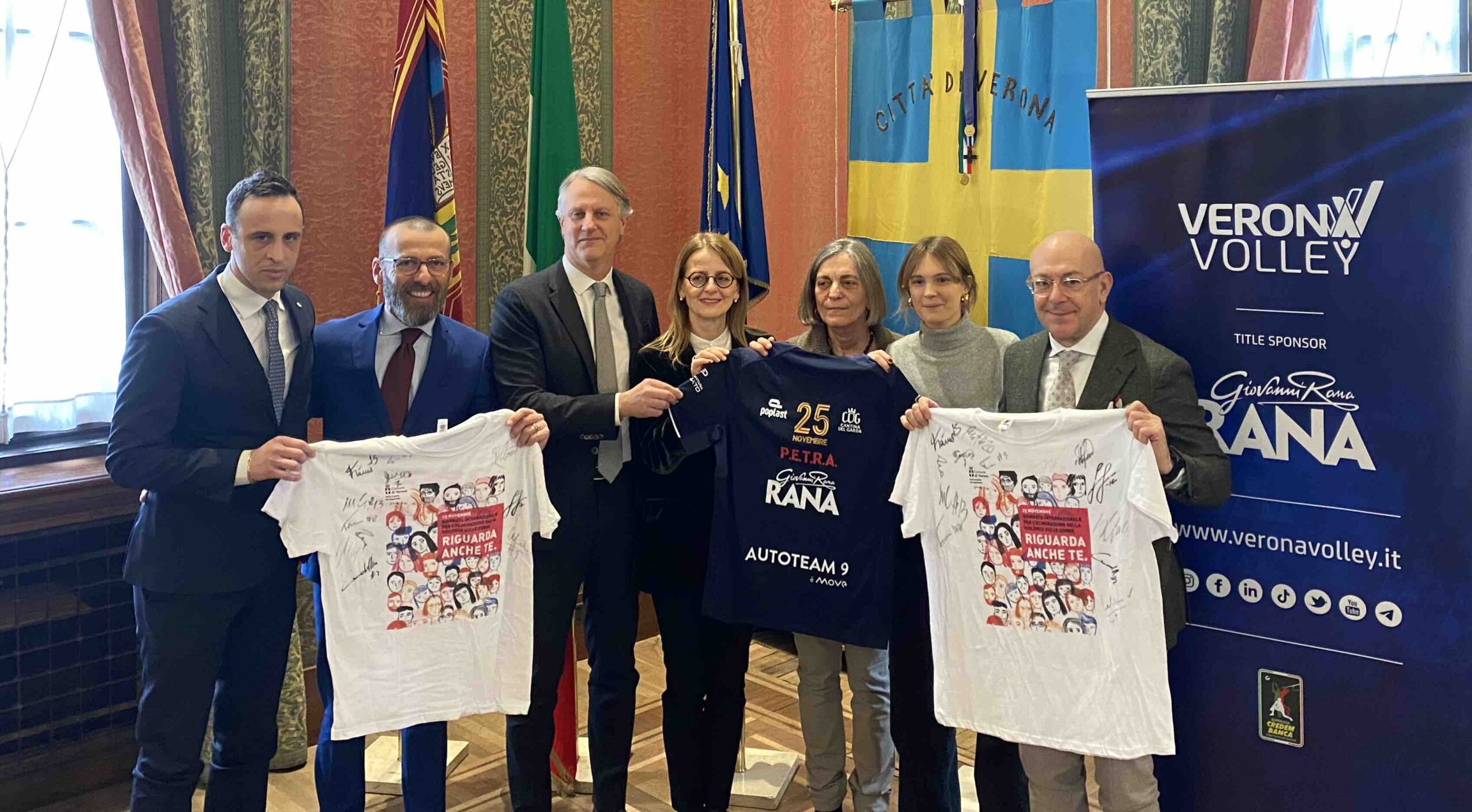 Rana Verona, la società accanto al centro antiviolenza P.E.T.R.A. Devoluti quasi 8 mila euro in supporto alle donne vittime di violenza