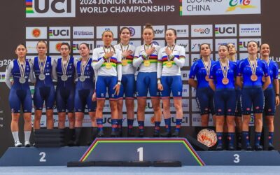 Bronzo per Asia Sgaravato con il quartetto azzurro ai mondiali Juniores su Pista in Cina