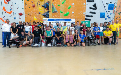 AL KING ROCK LA TERZA TAPPA DELLA COPPA ITALIA DI PARACLIMBING