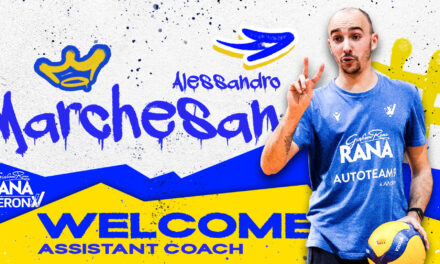 Rana Verona, Alessandro Marchesan è il nuovo assistente allenatore della prima squadra 