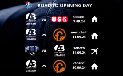 MEP Pellegrini Alpo Basket, ecco i match della pre season: prima sida il 7 settembre, in casa, contro Empoli