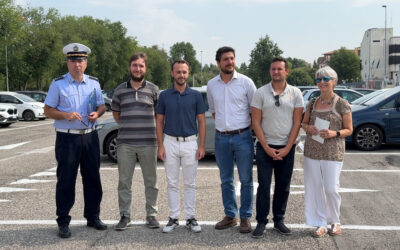 Piazzale Guardini. Interventi di sicurezza e viabilità in preparazione al nuovo anno scolastico