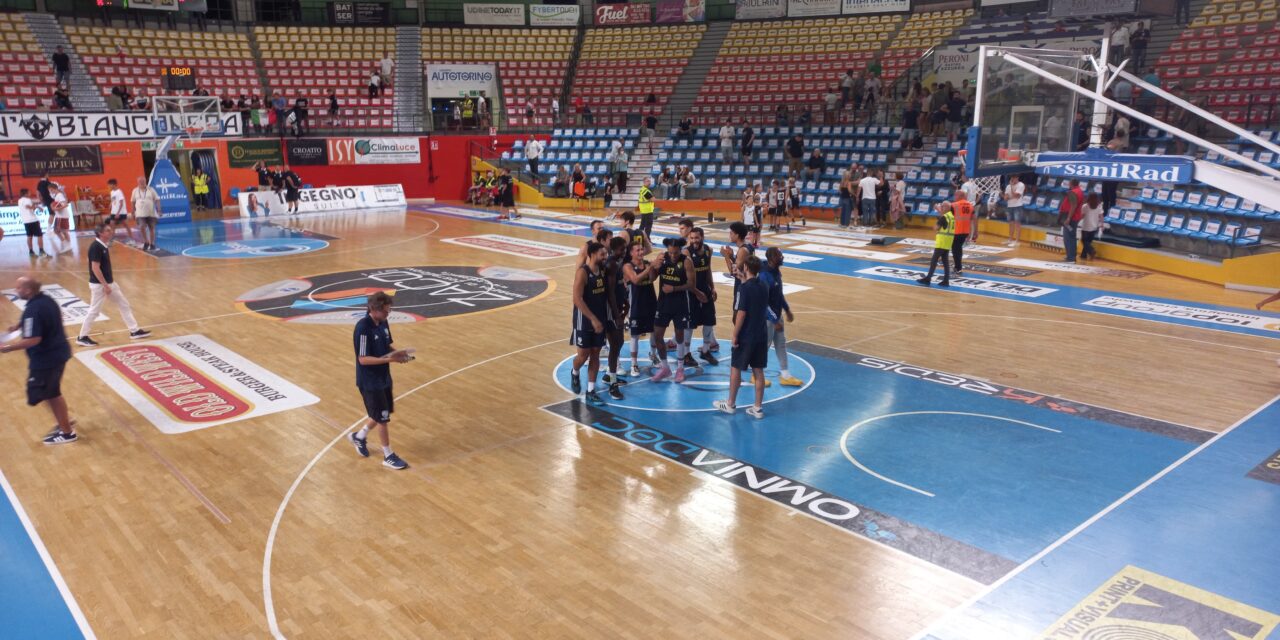 Scaligera Basket si impone a Udine in un test match tirato. Questa sera sfida Brindisi