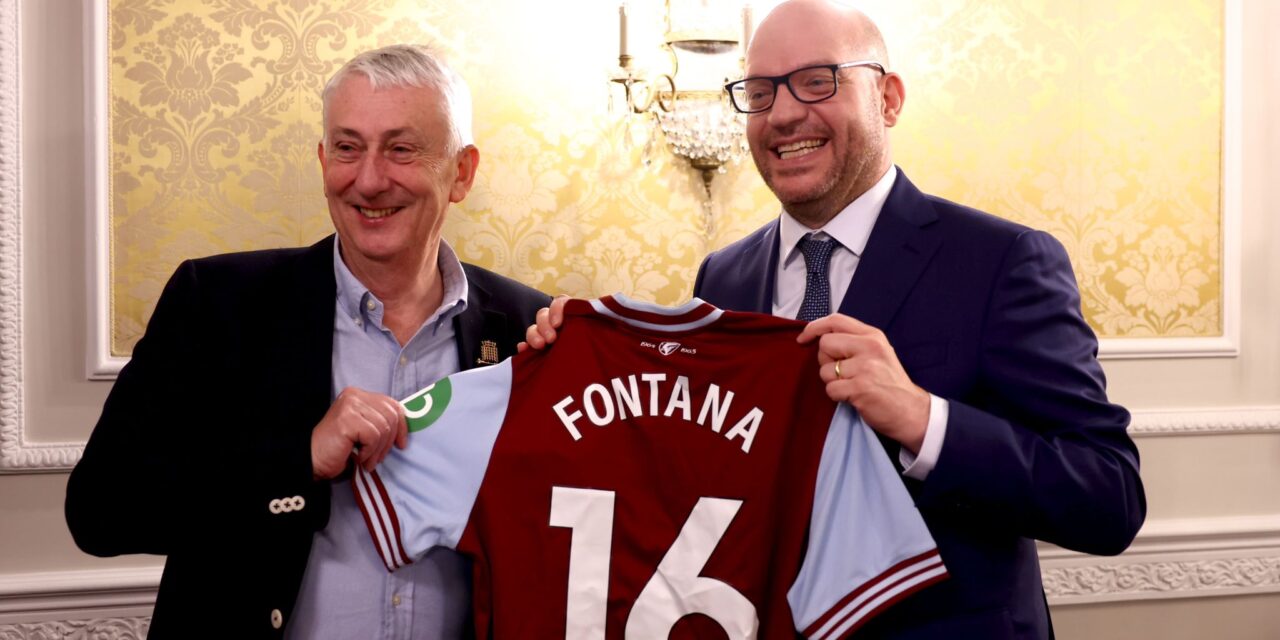 Lorenzo Fontana con lo speaker UK Lindsay Hoyle: “Bisogna rafforzare la diplomazia parlamentare”