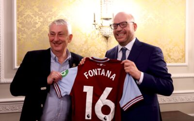 Lorenzo Fontana con lo speaker UK Lindsay Hoyle: “Bisogna rafforzare la diplomazia parlamentare”
