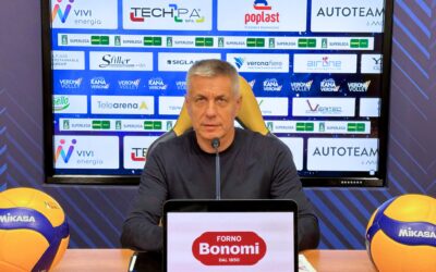 Rana Verona, la stagione 2024/25 inizia a Perugia. Stoytchev: “Loro favoriti per lo scudetto. Curioso di vedere come gestiremo la pressione”