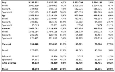 Vino italiano, l’export a giugno regge grazie al Prosecco. Veneto sempre più leader con 1,4 miliardi di incassi