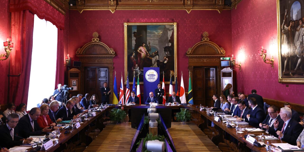 G7 dei Parlamenti: “Ci opponiamo ad ogni tentativo di cambiare l’ordine internazionale con la forza e la coercizione”