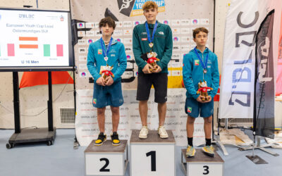 King Rock festeggia il primo podio europeo di Pietro Franzoni